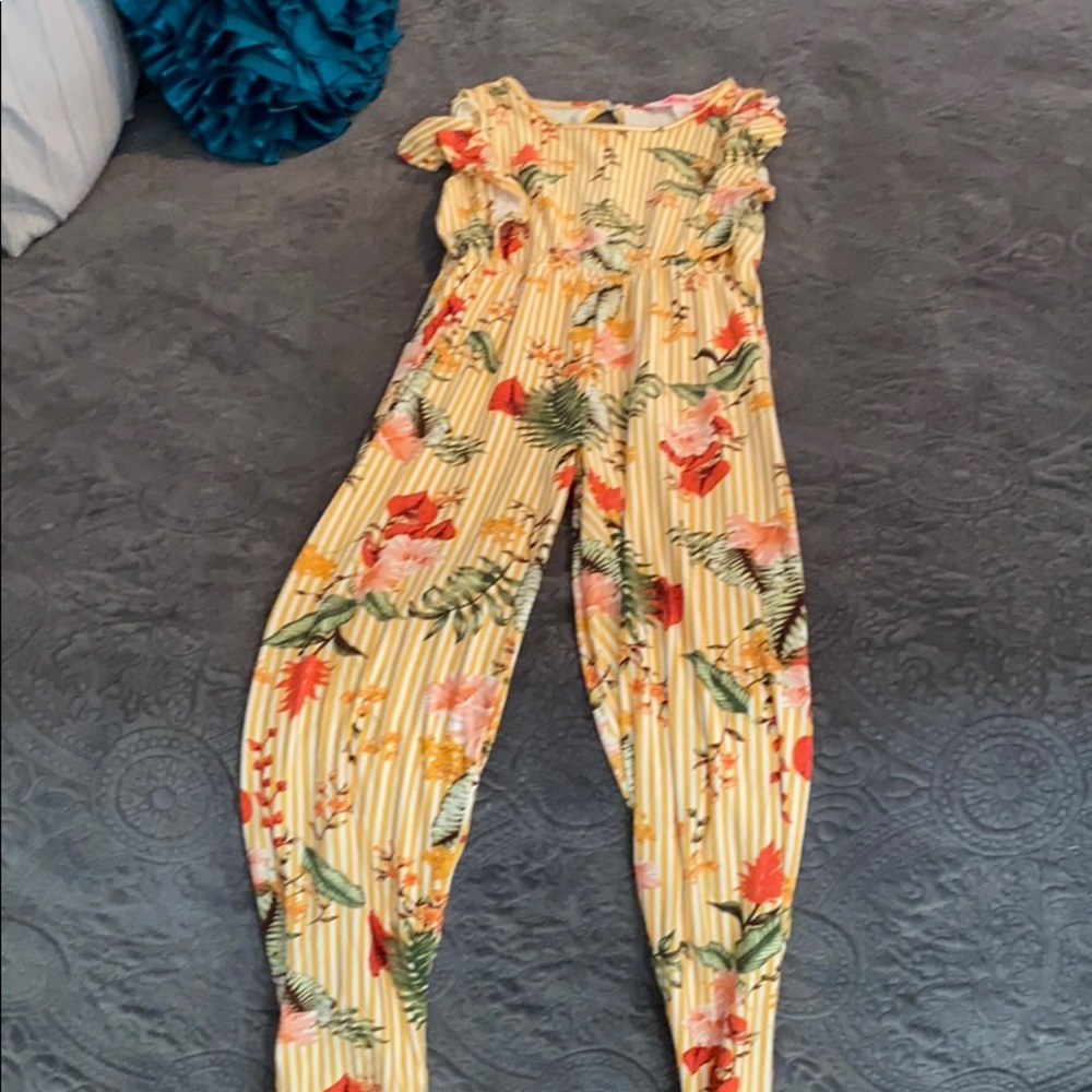 Super soft girls jumpsuit